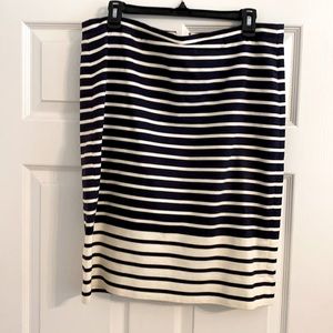 J Crew color block pencil skirt